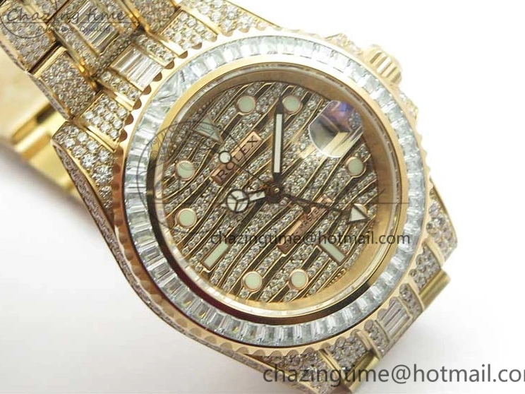 MiroTime 0329 GMT Master II 116769 BRIL Full Diamonds RG TWF Best Edition A Unique 2991